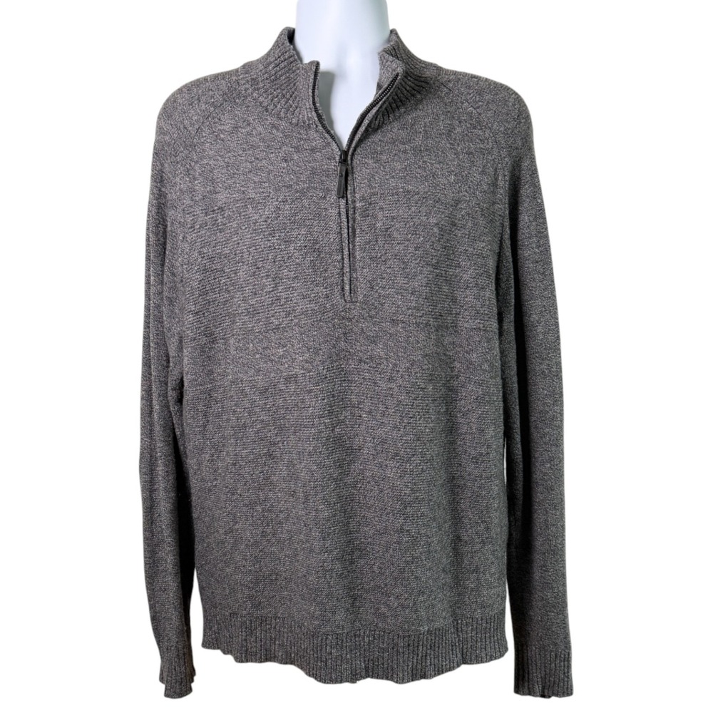 Smartwool Mens Ripple Ridge Half Zip Merino Wool Blend Sweater Size‎ XL